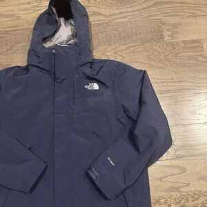 The North Face 3 In 1 Hyvent‎ Men's Insulated Winter Coat Blue Size Large